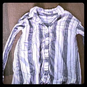 Rip curl open back collars shirt